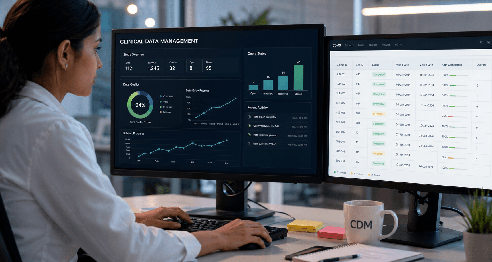 Clinical data management preview